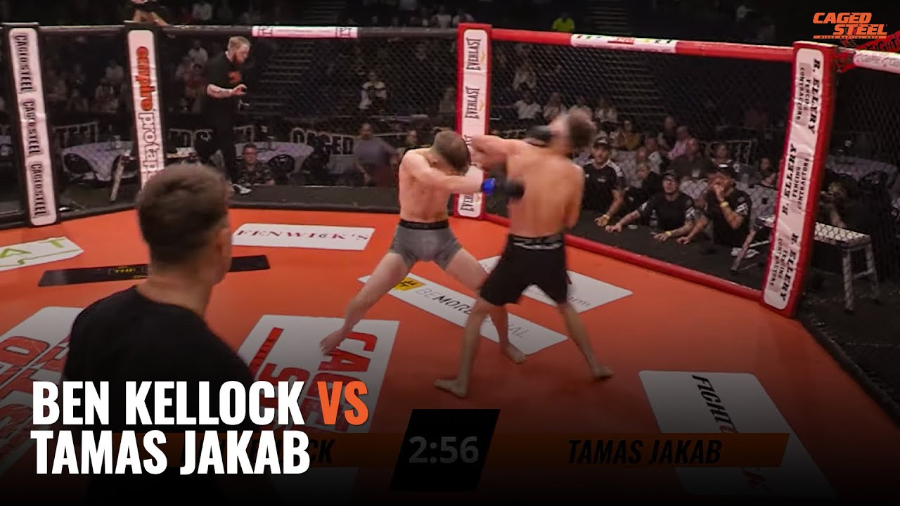 Ben Kellock vs Tamas Jakab - Caged Steel 26 (MMA)