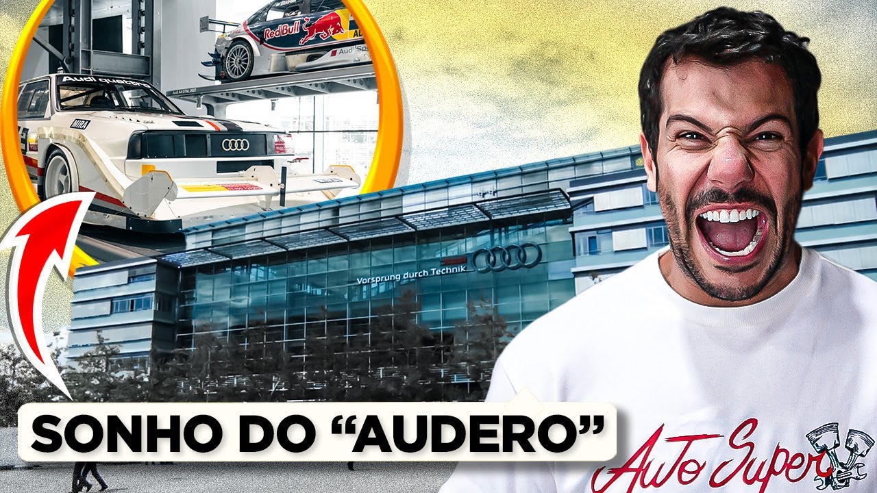 História Surreal!😍Aqui o GEARHEAD Pira DEMAIS - MUSEU DA AUDI NA ALEMANHA