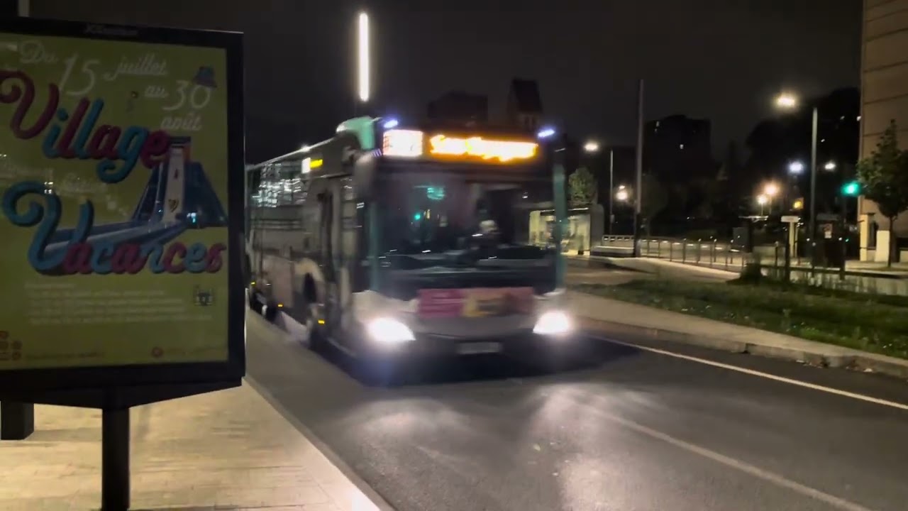 RATP - Sortant Mercedes Citaro C2 du N31 à Germaine Tailferre N°6770