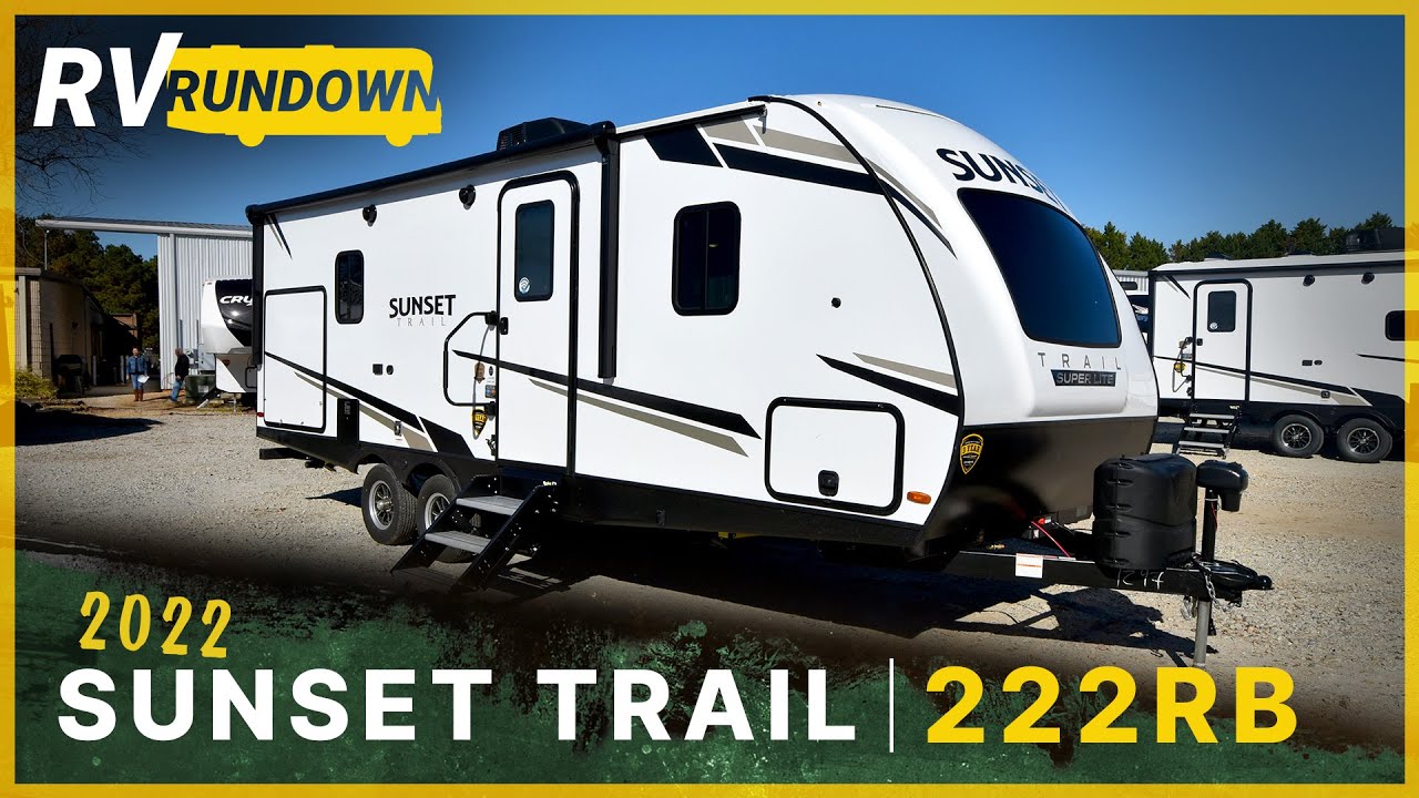 RV Rundown | 2022 Crossroads RV Sunset Trail 222RB Small Couples Travel Trailer Camper | Southern RV