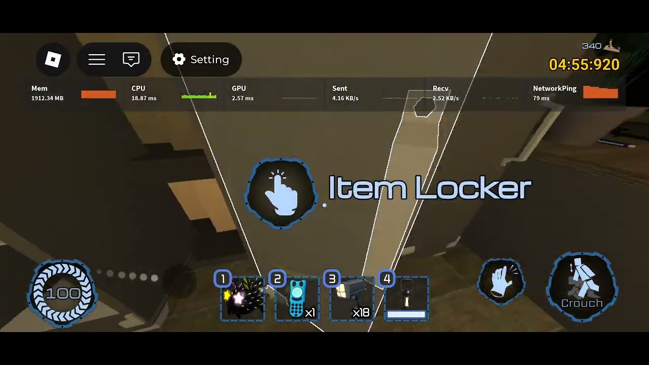 Pressure Play through || Blue Imaginary friend before door 1