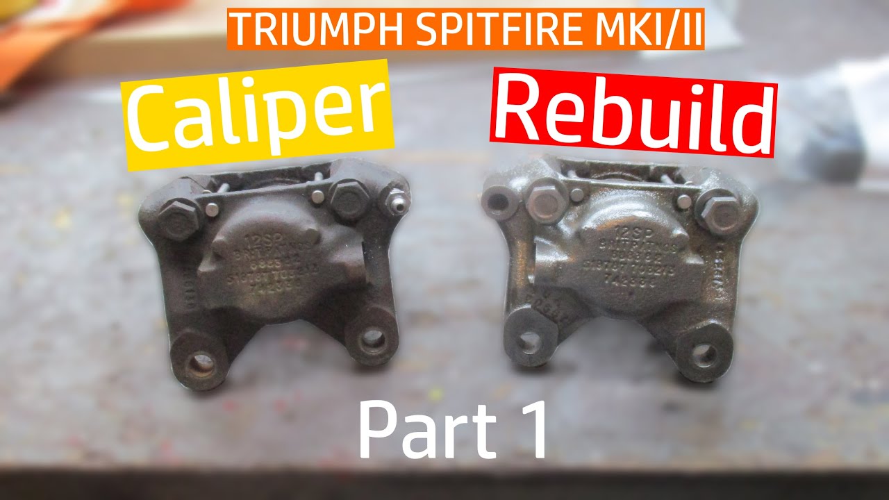 Восстановление тормозного суппорта Triumph Spitfire MkI/II - Часть 1 | Реставрация Roundtail