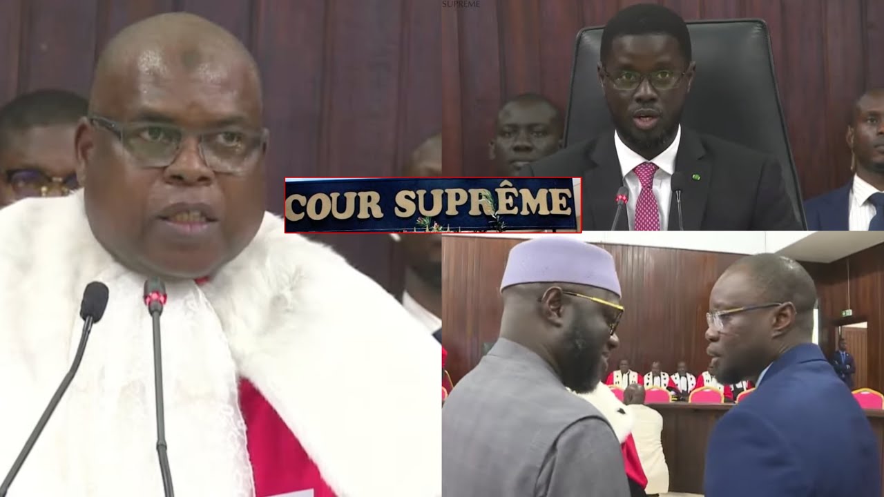 Devant Sonko, Pr Diomaye et El Malick, le 1er Pr de la Cour suprême annonce des bonnes nouvelles 