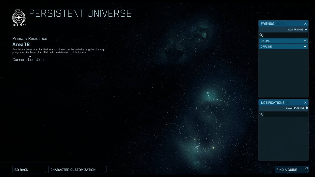 Star Citizen - Workaround if you can't enter Persistent Universe