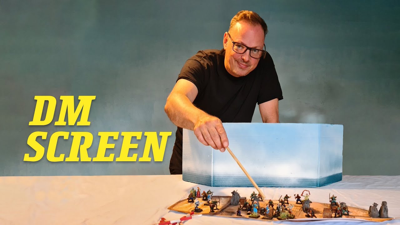 DIY DM SCREEN + session prep