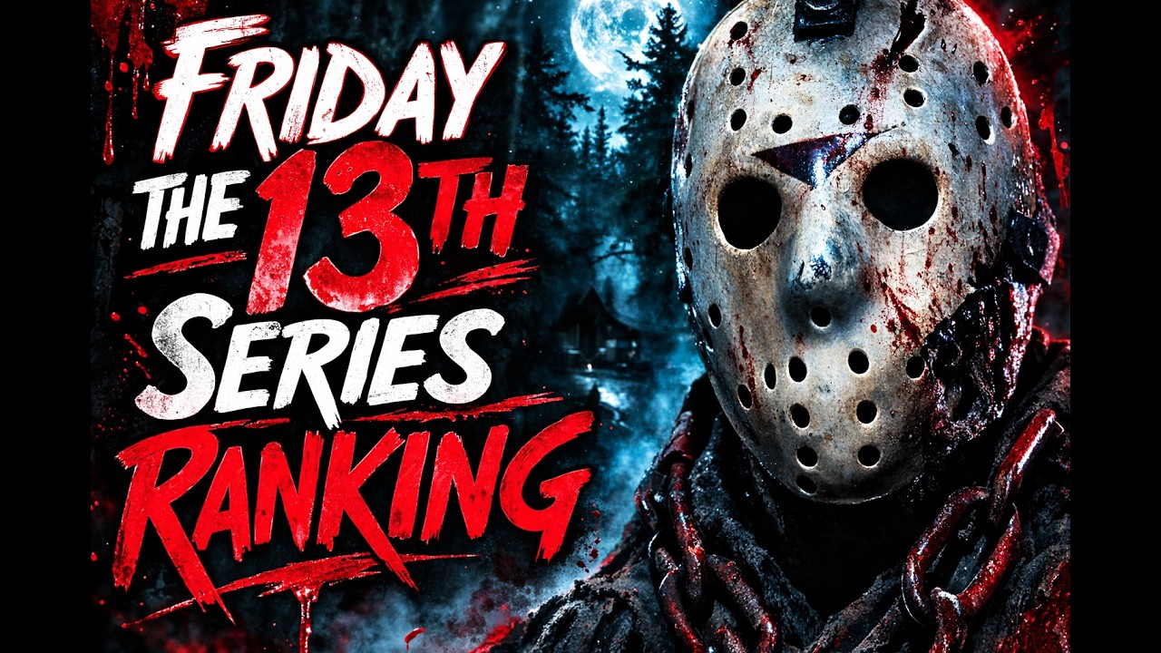 Friday the 13th - Ranking all movies from the most dominant series of the 1980s! #horror #jason