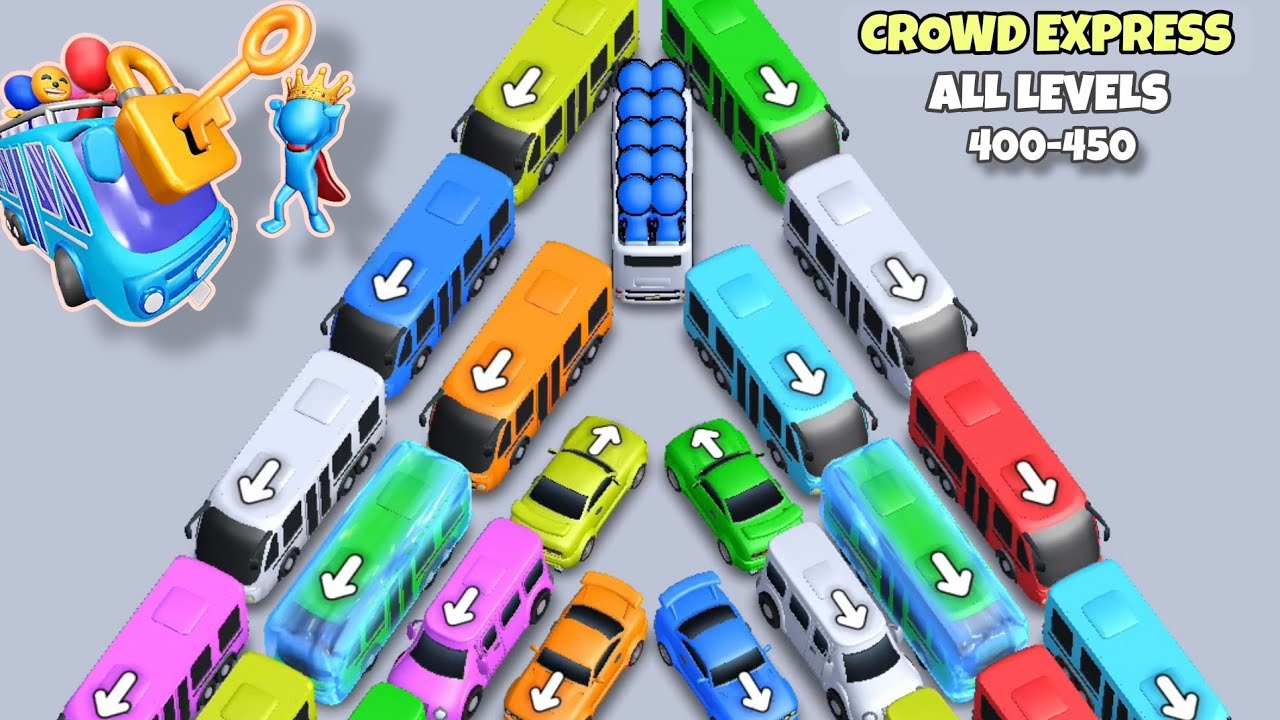 crowd express all levels 400-450