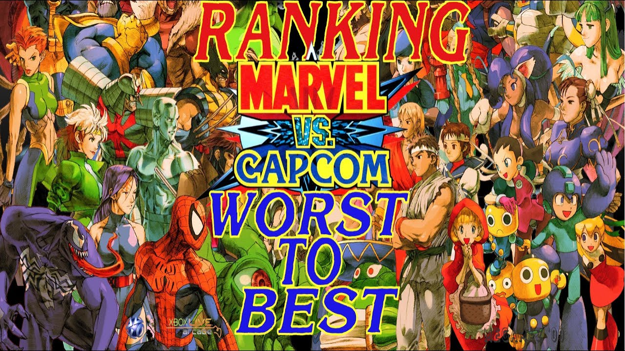 Рейтинг всех игр Marvel VS Capcom от худшего к лучшему (6 лучших игр MVC)