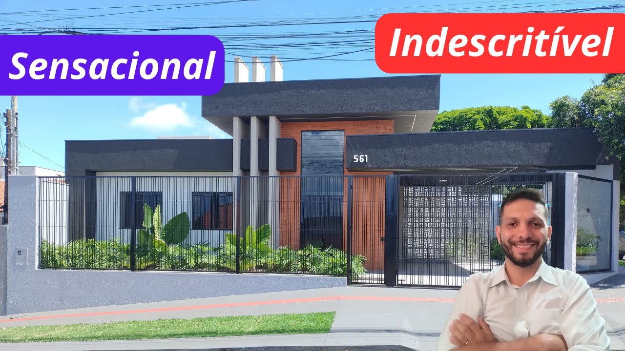 Linda Casa à Venda em Maringá