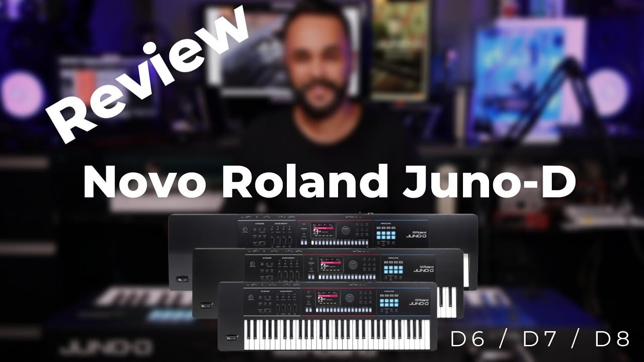 Review NOVO Roland JUNO-D6 / D7 / D8 ( BRINDES NO FINAL )