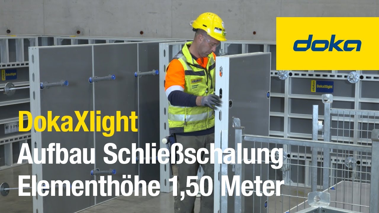 DokaXlight Schlie&szlig;schalung [DE]