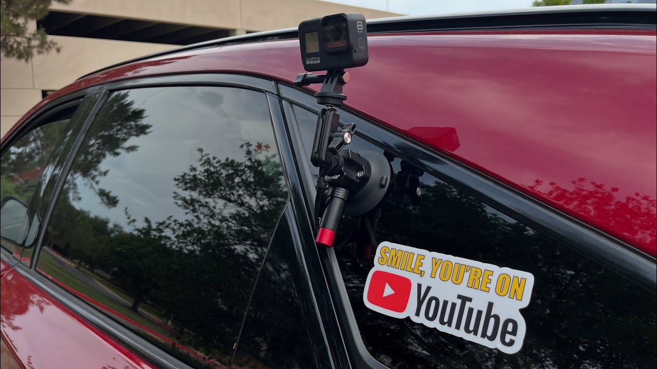 Best GoPro Car Mount - Neewer CA104 Suction Cup Mount