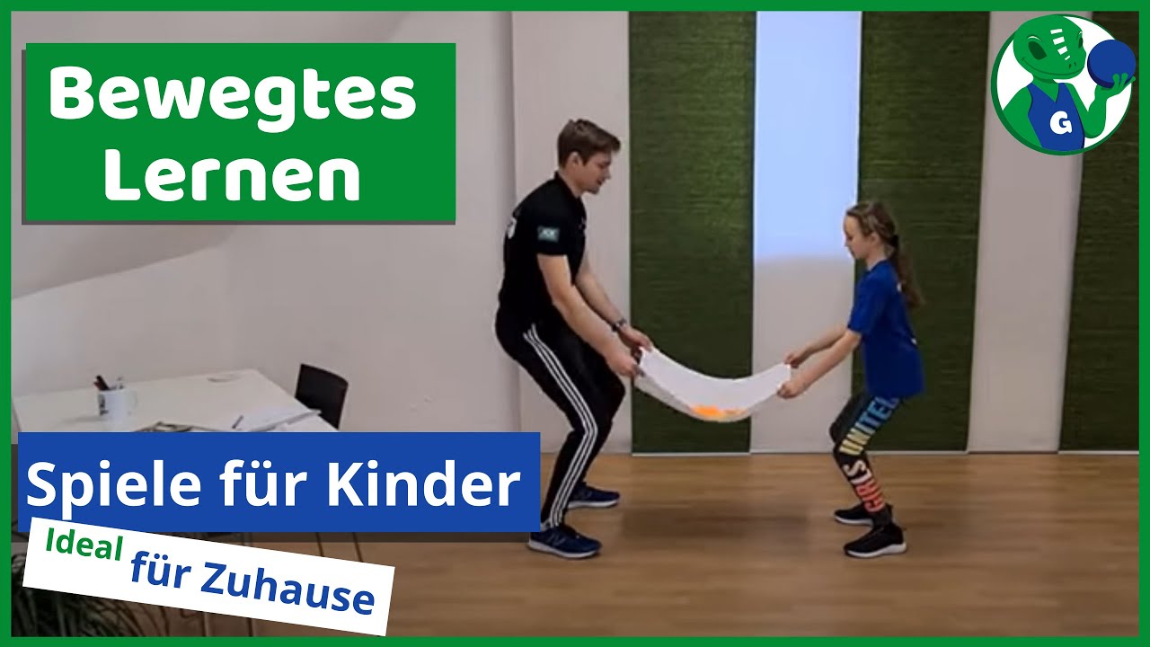 Sport und Spiele für Kinder - Bewegtes Lernen - GECKO @ Home