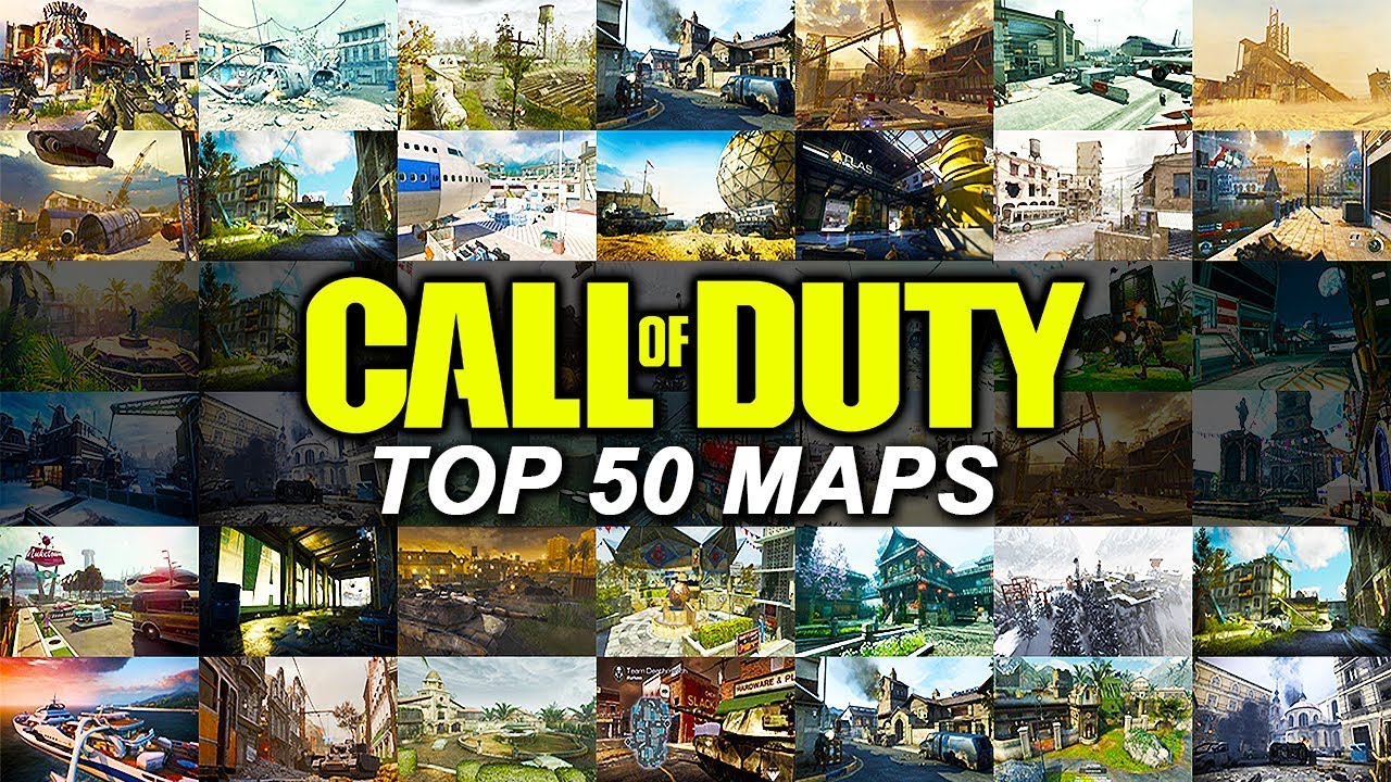 Top 50 Best Maps in Cod History