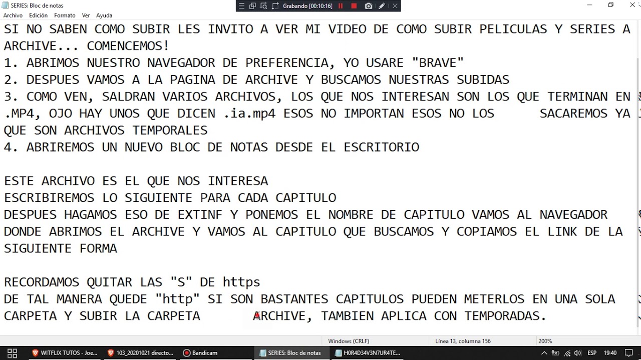 COMO SACAR EL M3U DE SERIES PARA DISFRUTARLOS EN WITFLIX