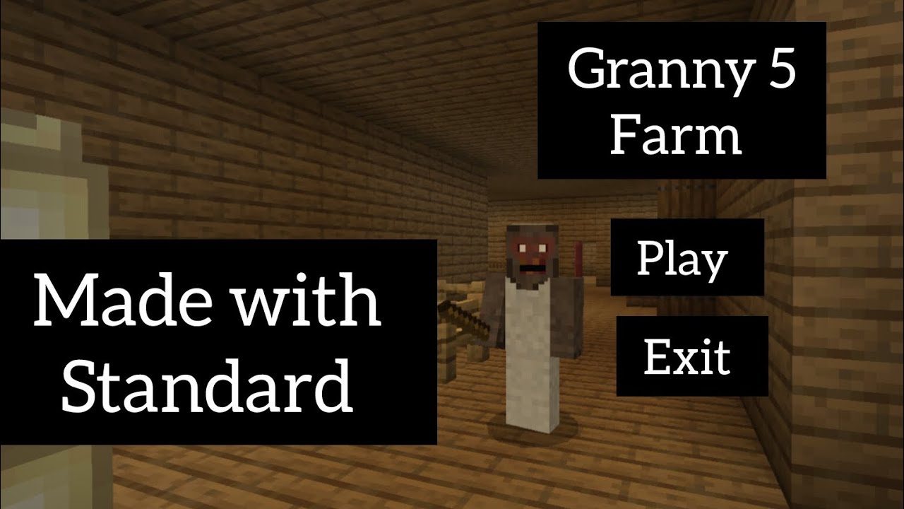 Granny 5 Farm Minecraft #minecraft #granny 
