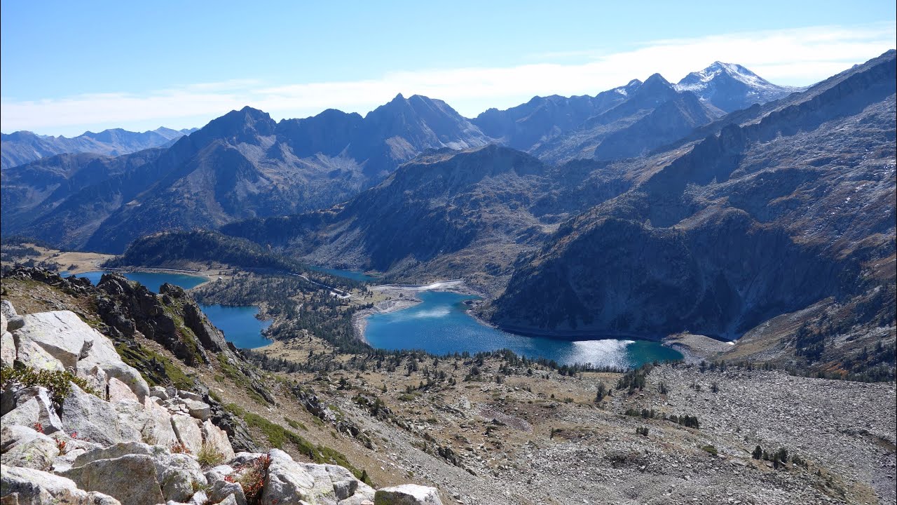 Pic de Madamète par les Lacs d'Aubert, d'Aumar et le Gourg de Rabas 4K