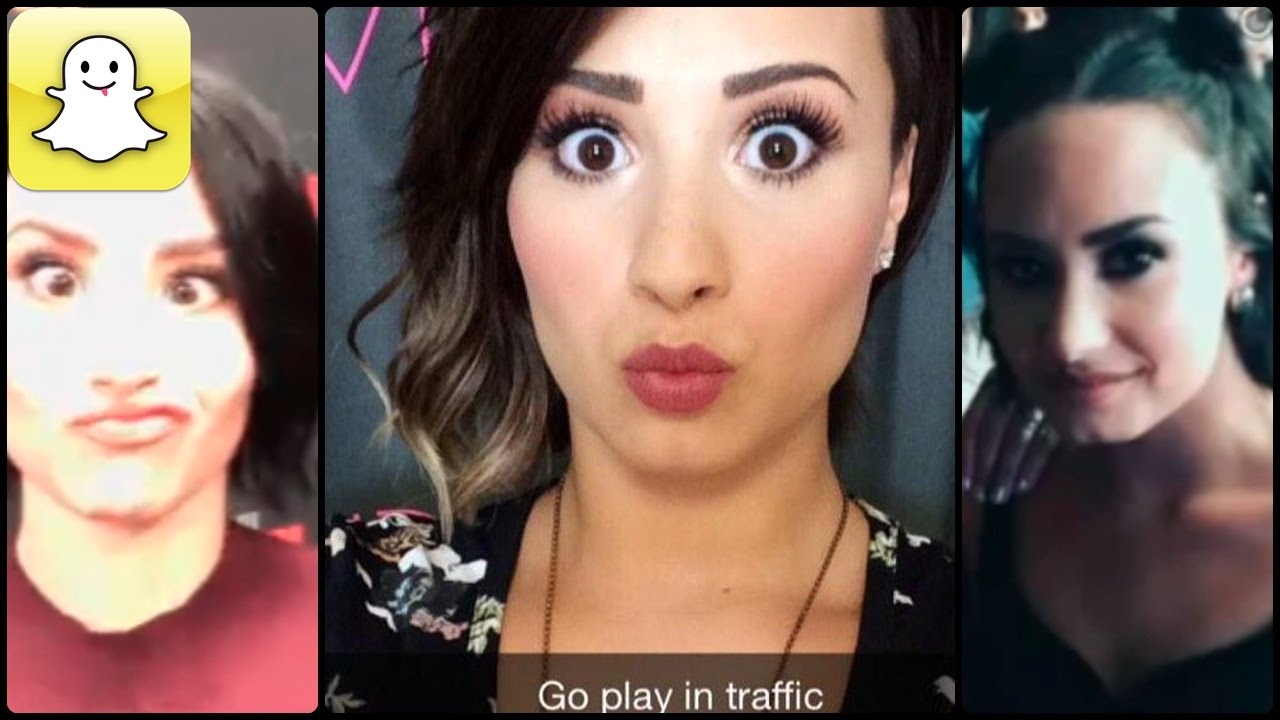 Demi Lovato - Snapchat Video Compilation