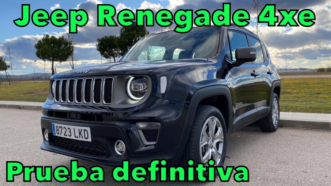 Jeep Renegade 4xe 2021 PHEV. Prueba definitiva de autonomía, consumo con y sin batería MOTORK
