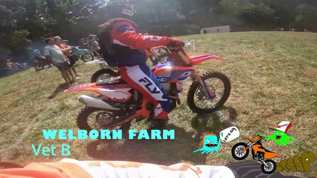 ( Mid-East Hare Scramble) Welborn Farm 2025 Vet-B