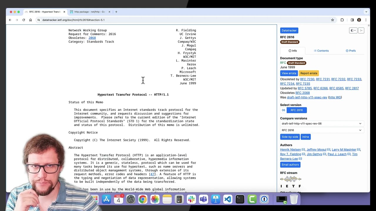 Golang HTTP connections deep dive, using 