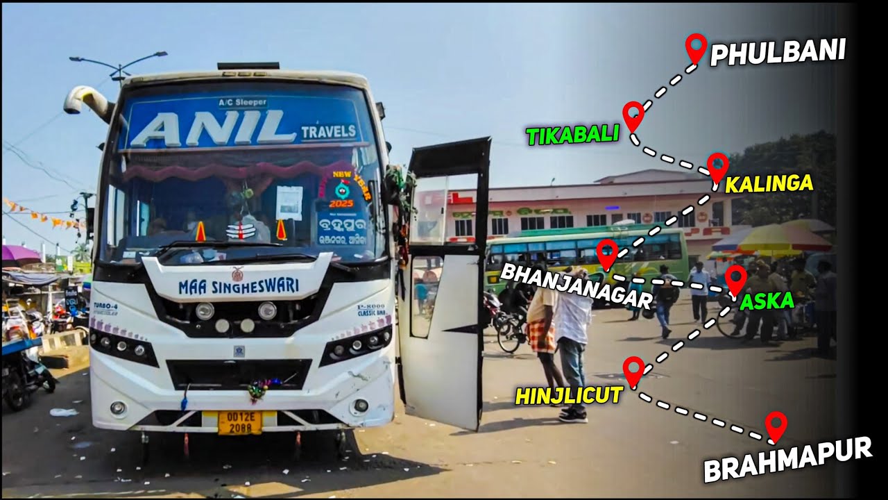 Amazing Kalinga Ghati View On Phulbani To Berhampur Bus Journey😍 | Phulbani Bus Stand