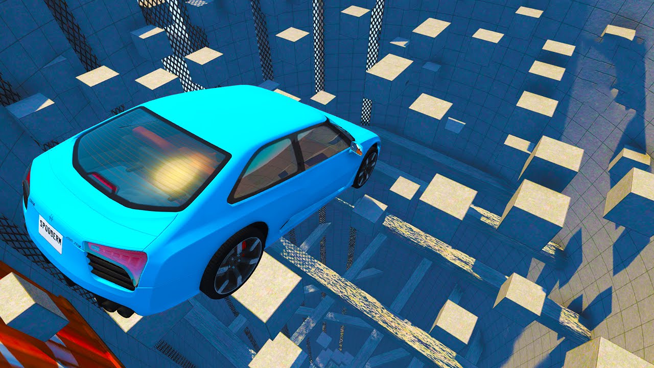 THE ULTIMATE DEATH FALL?! - BeamNG Drive Fen Death Fall Map (Crashes and Funny Moments)