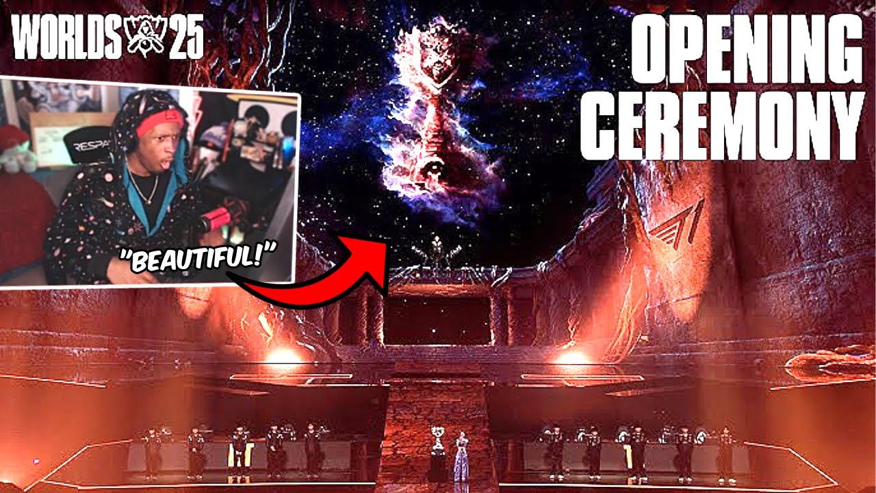 League of Legends WORLDS 2025 Opening Ceremony was BEAUTIFUL - REACTION
