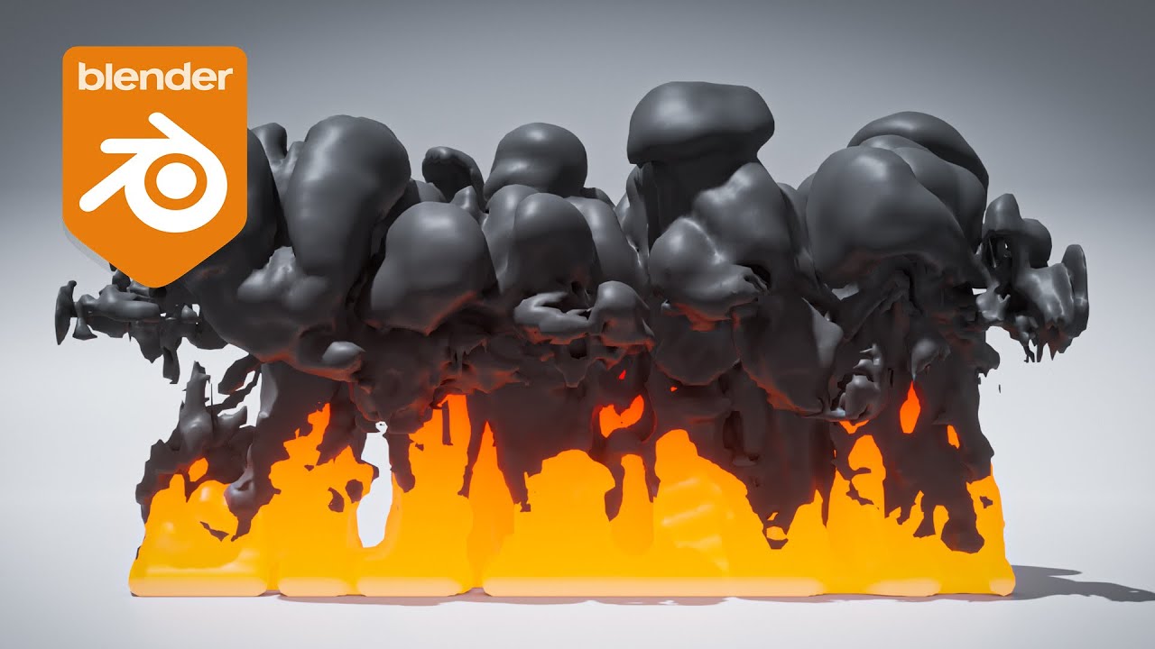 Учебник по Blender — Модификатор Volume to Mesh с Mantaflow (2.91)