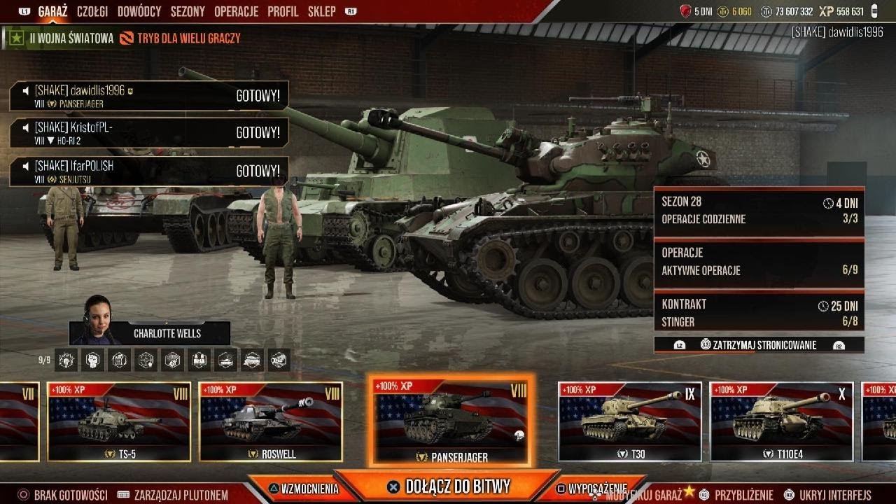 PS5/XB1 WoT NM 116 PANSERJAGER 3.4K DMG and 10 KILLS