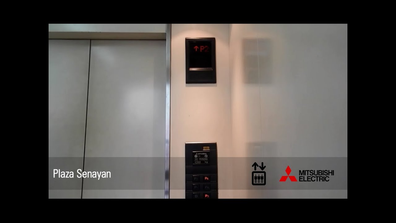 Mitsubishi Scenic Elevator at Plaza Senayan, Jakarta (Car Park)