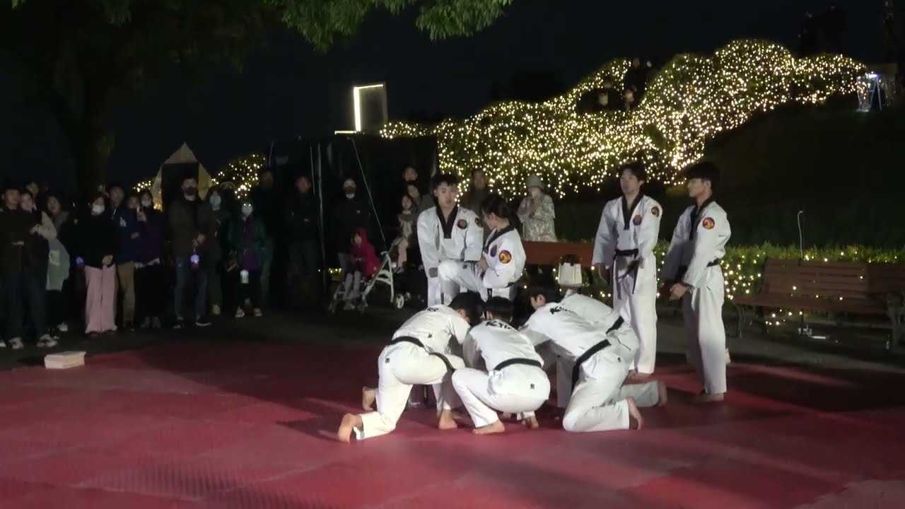 140만 유튜버  K타이거즈의 환상적인 행주산성 태권도 공연 ㄷㄷ