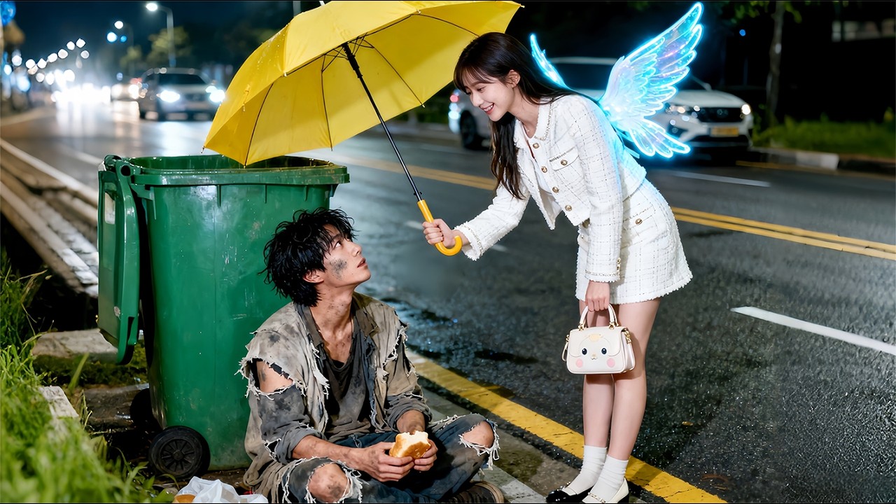 Kind Girl Helped Beggar, but She Didn't Expect That He Was a Billionaire CEO, Love Began! #cdrama