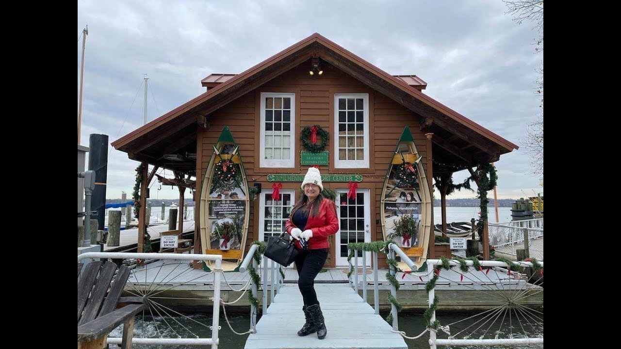 Navidades unicas en Old Town, Virginia.
