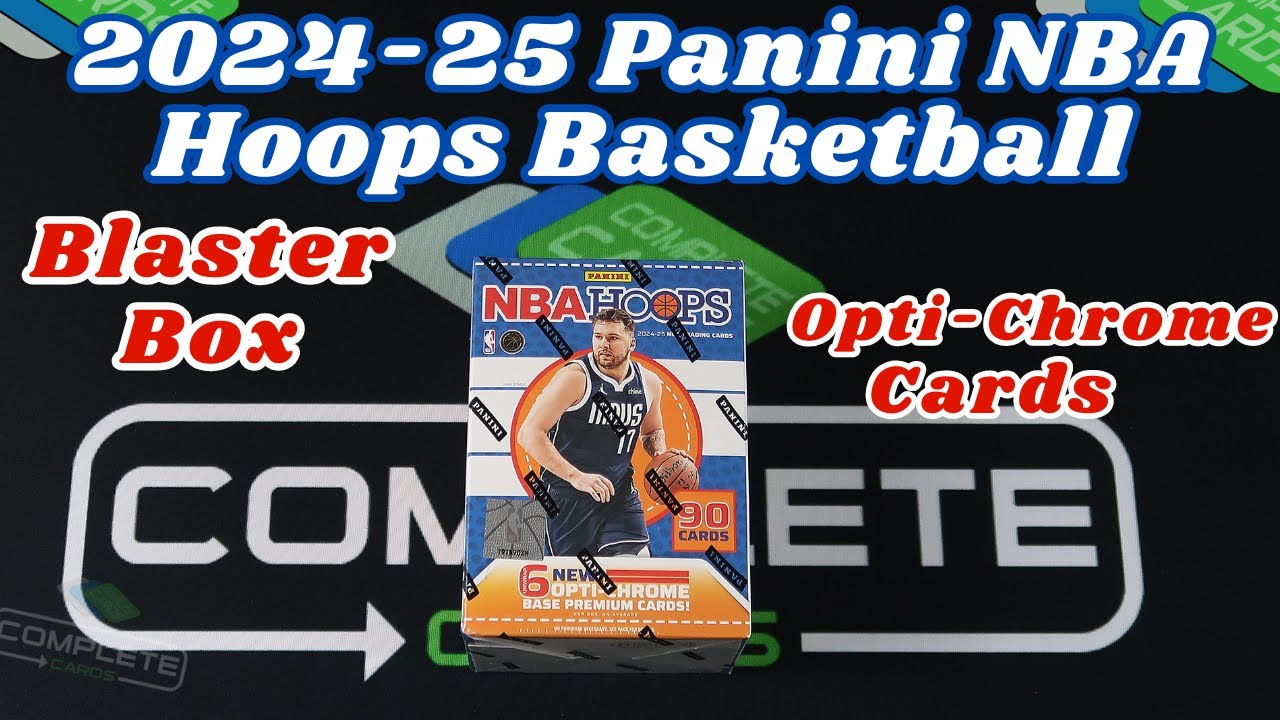 2024 25 Panini NBA Hoops Basketball blaster box