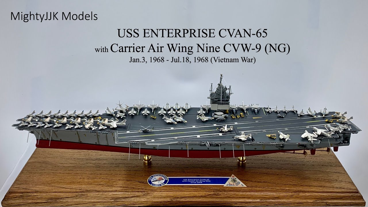 USS Enterprise CVAN-65 & CVW-9  1968