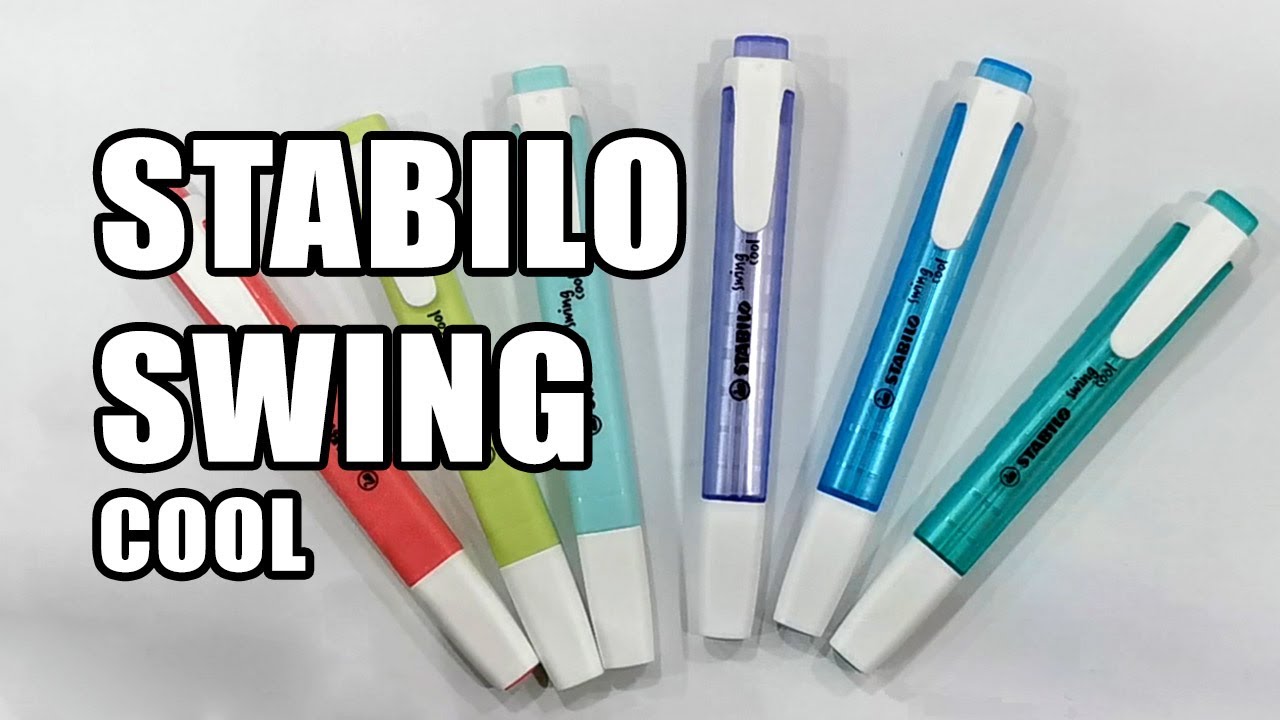 STABILO SWING COOL: LOS SUBRAYADORES FINOS MÁS VENDIDOS