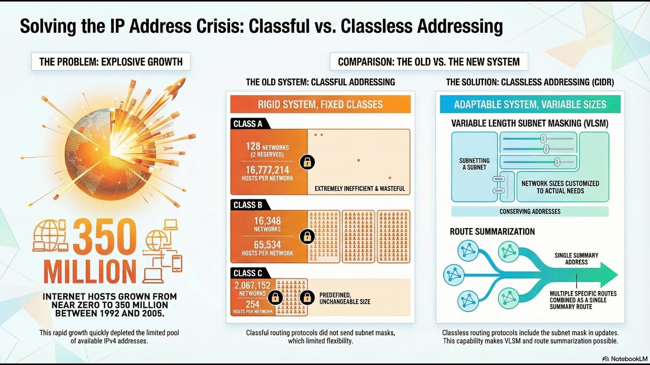 CIDR & VLSM Basics | CCNA Networking #VLSM #Subnetting #NetworkingBasics #CCNALearning #CIDR