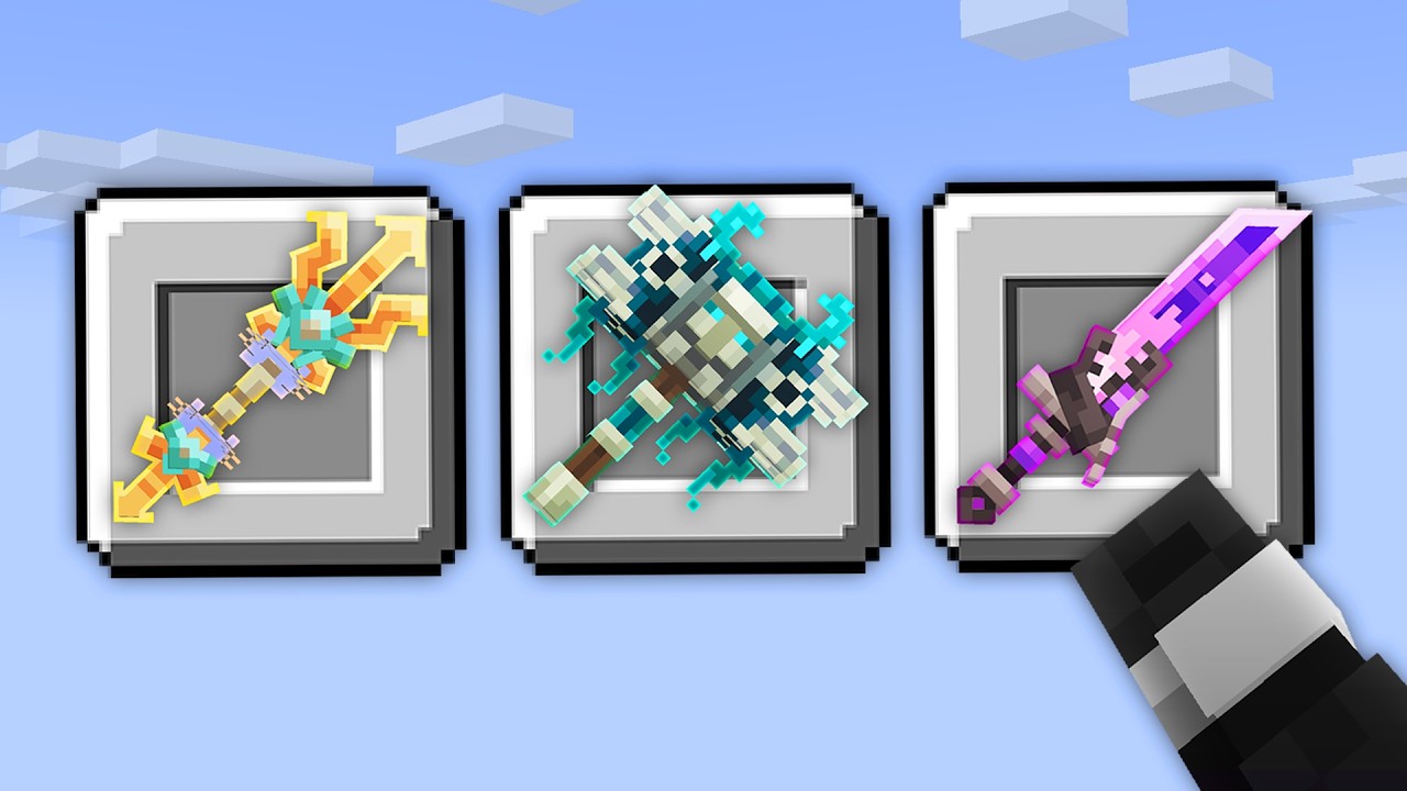 Legendary Weapon Roulette in Minecraft Hunger Games