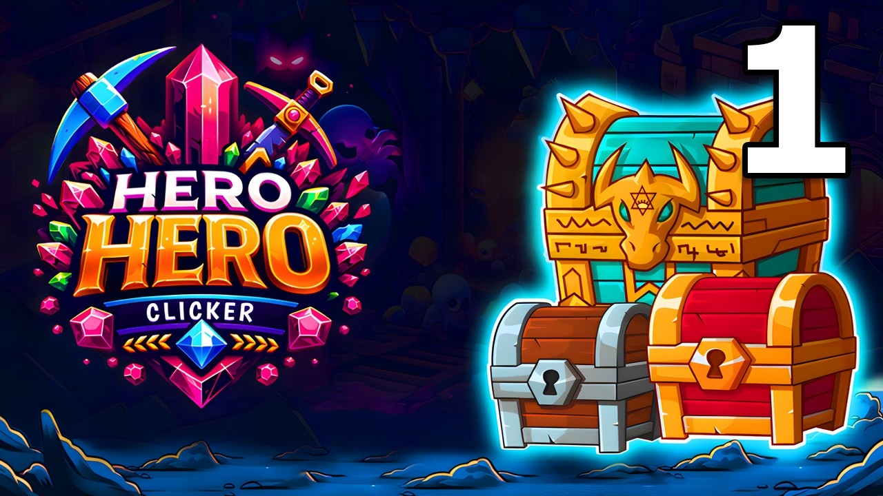 Hero Hero Clicker - Idle RPG Gameplay Walkthrough Part 1 | iOS, Android, Roleplaying Game