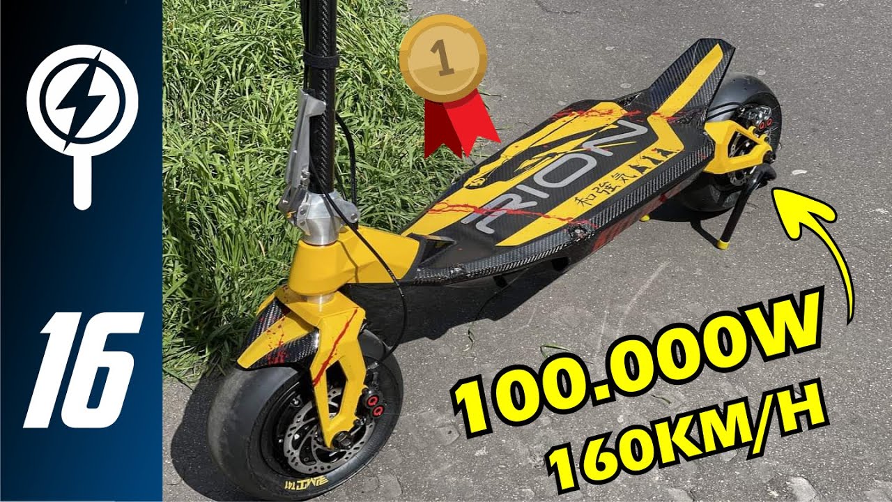 O PATINETE MAIS RAPIDO DO MUNDO - 10 CURIOSIDADES SOBRE RION RE90