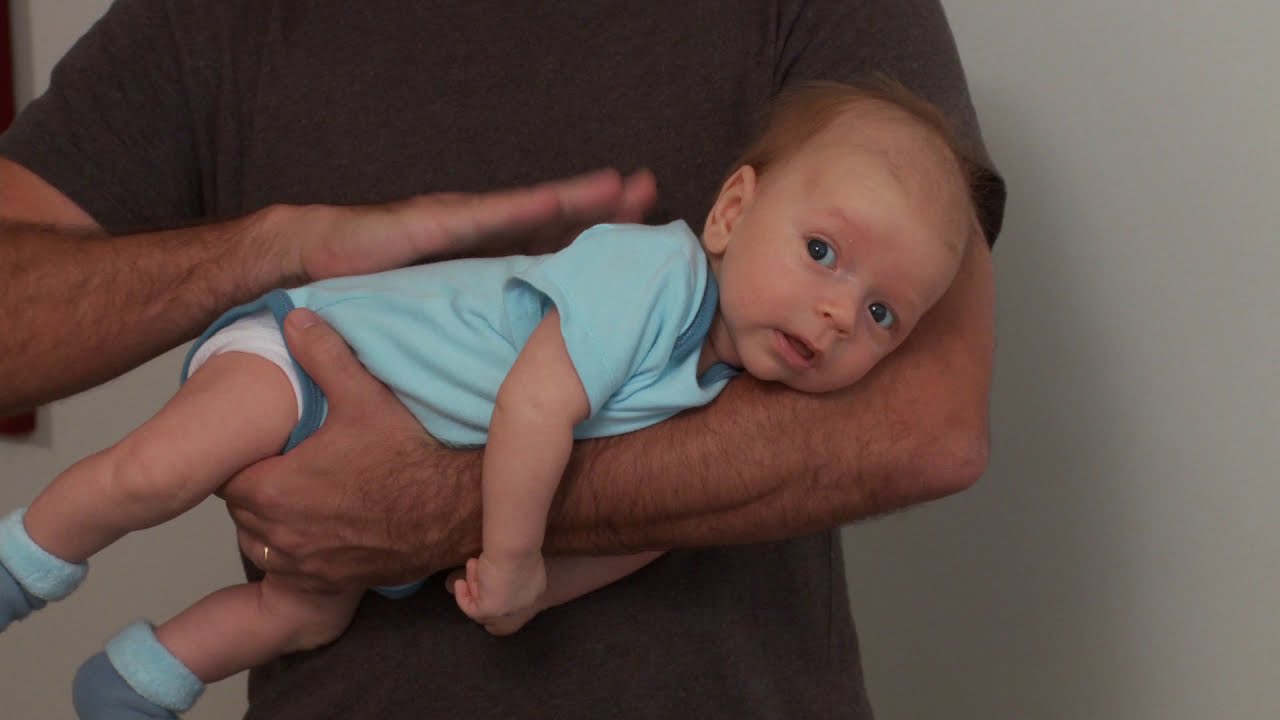 Picking your baby up to encourage development | Parenting skills | Mater Mothers