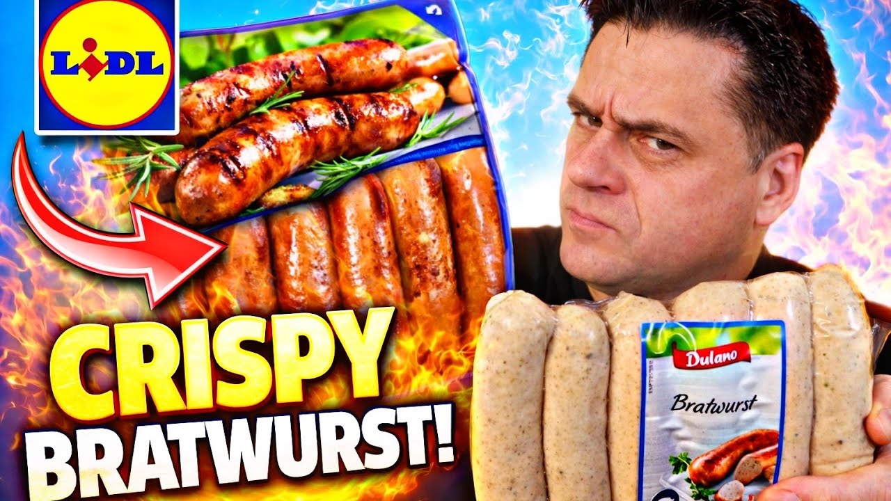 PROBANDO LAS SALCHICHAS DE LIDL #salchichas #lidl #food #comida 