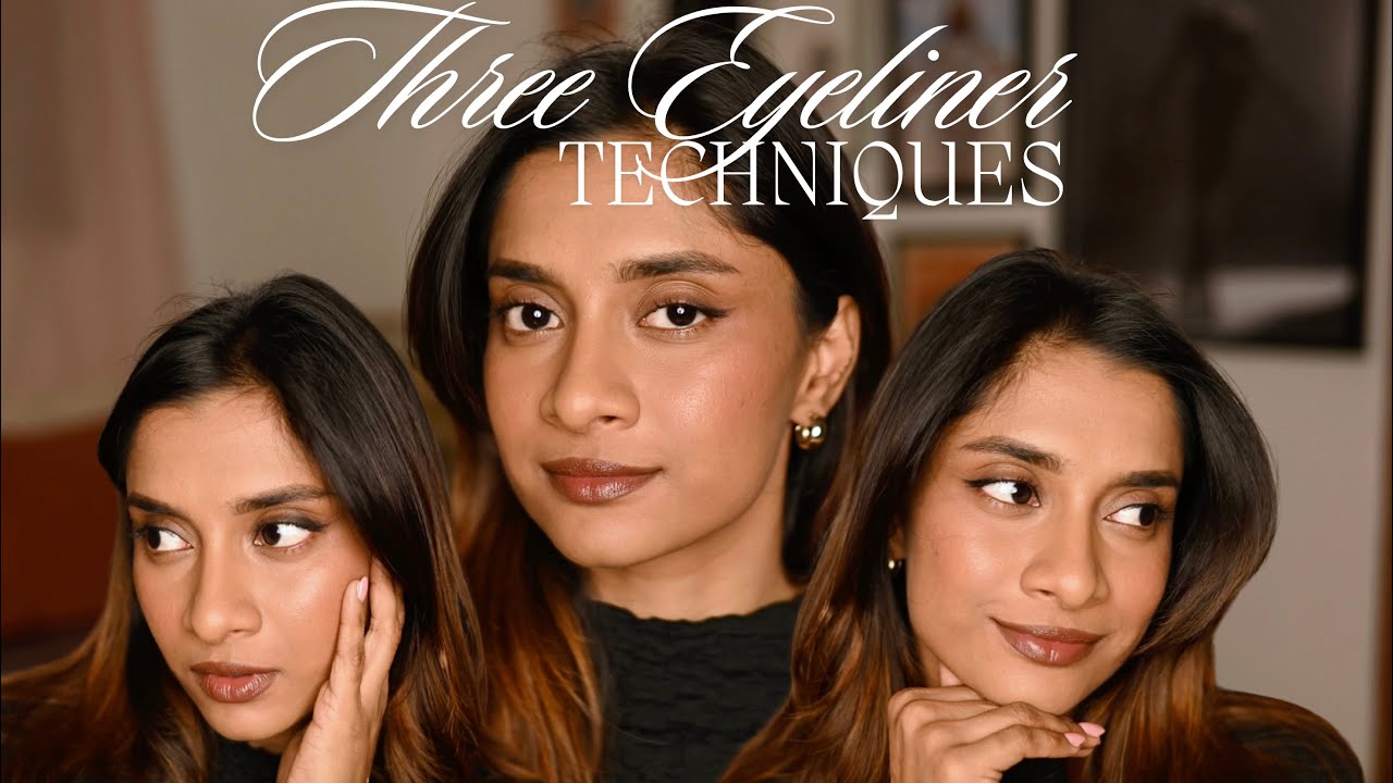 3 eyeliner techniques you should try | easy makeup