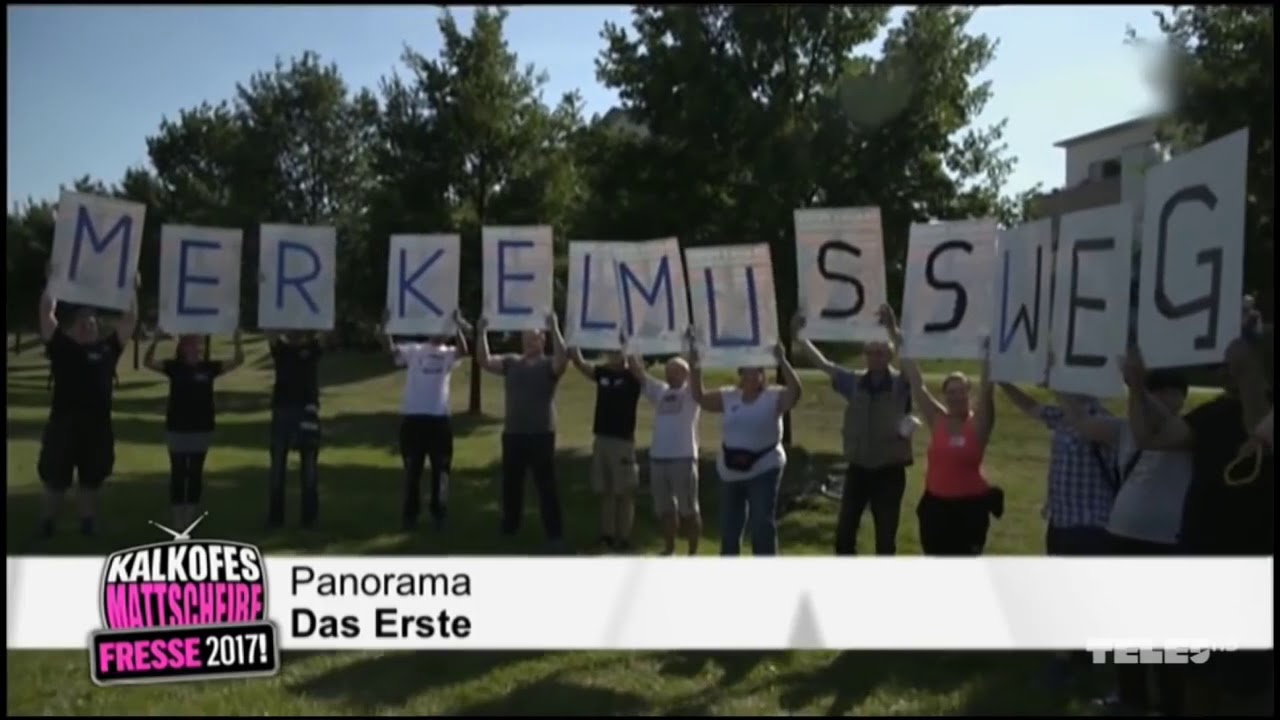 KALKOFES MATTSCHEIBE REKALKED &ndash; Merkel muss weg!  🤣