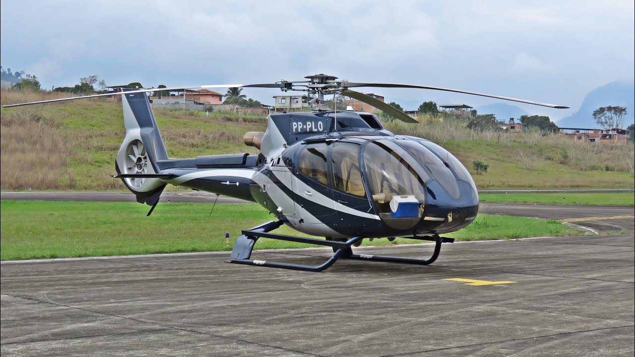 Airbus Helicopters H130 T2 Acionamento e Decolagem