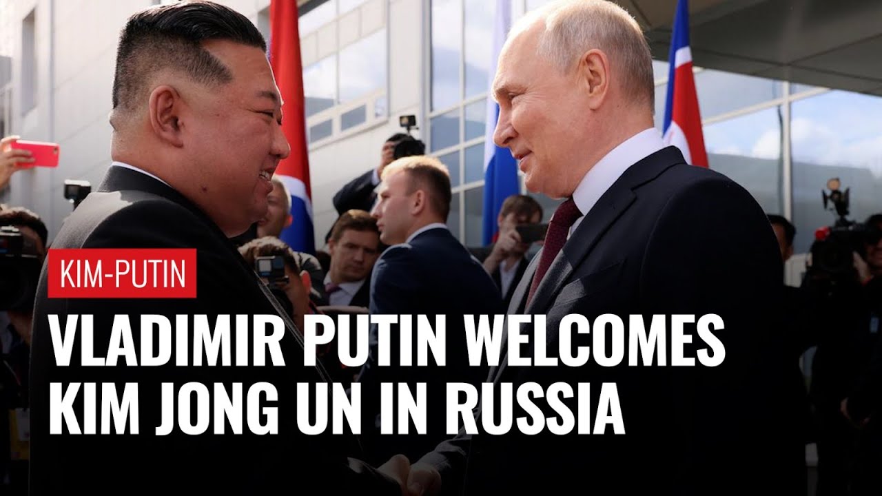 Kim Jong Un, Vladimir Putin Shake Hands As Weapons Summit Begins In Russia | Russia-Ukraine