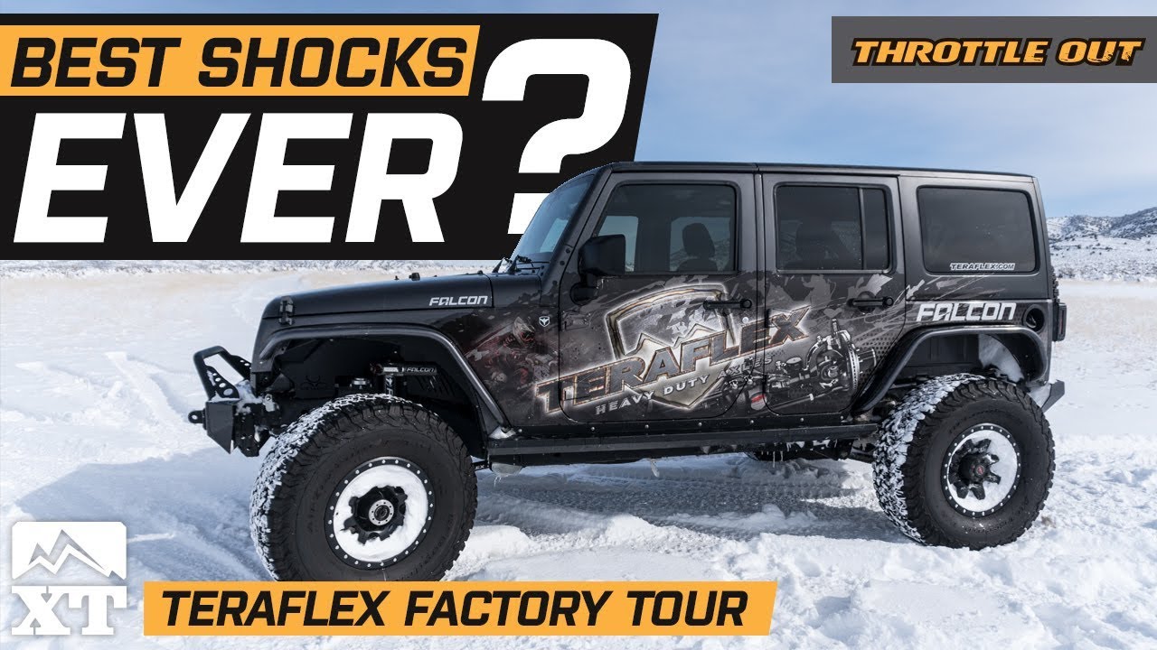 How Falcon Shocks Are Made | Inside Look At Teraflex's Production Facility  -  Throttle Out