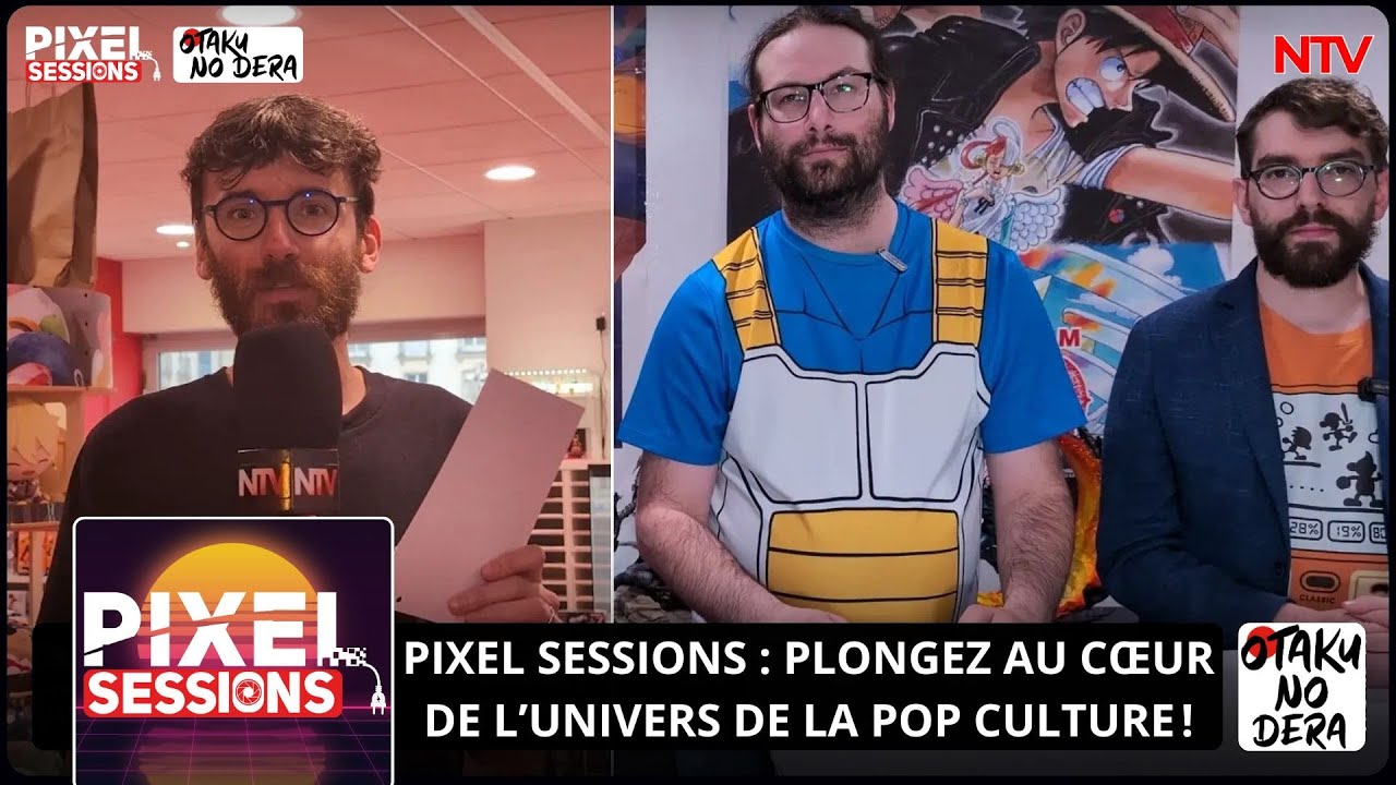 Pixel Sessions : Plongez au cœur de l’univers de la pop culture !