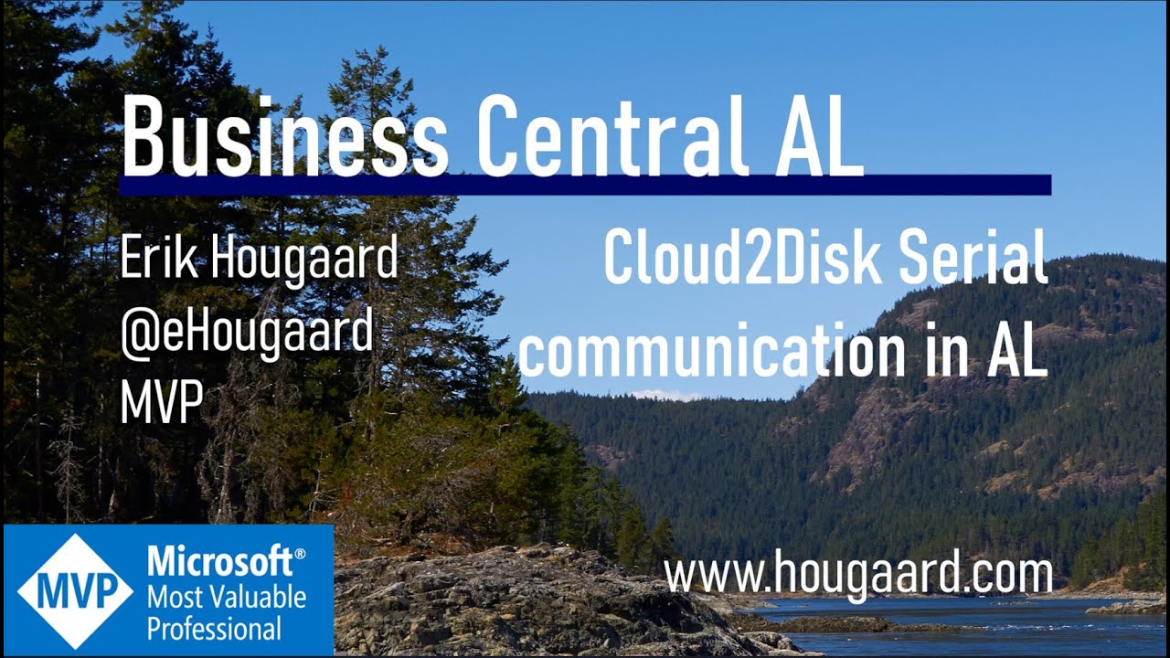Cloud2Disk Serial Communication in AL and Business Central